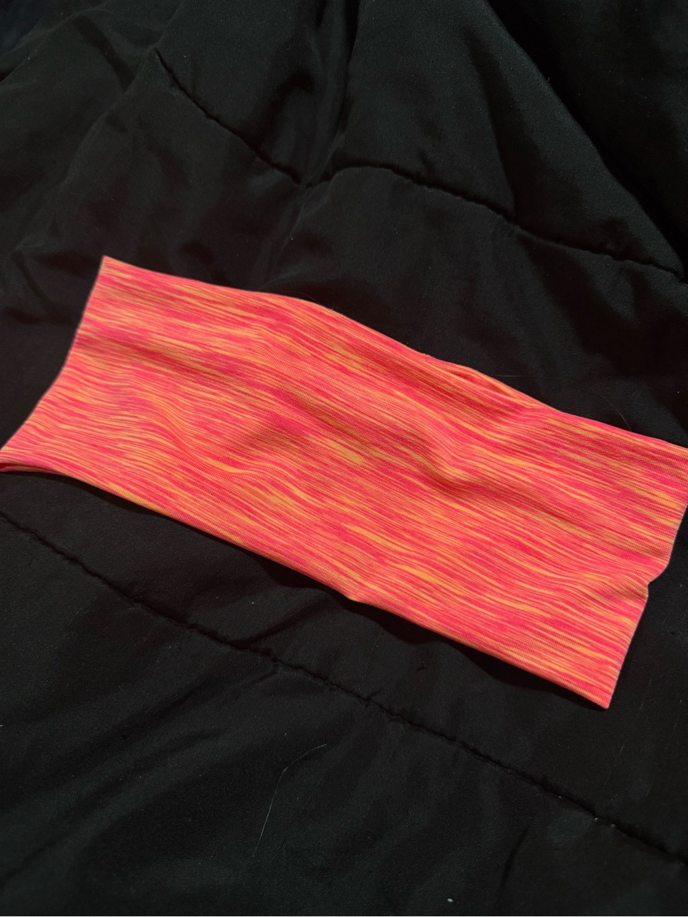 Women's Pink-Orange workout headband Nicessories